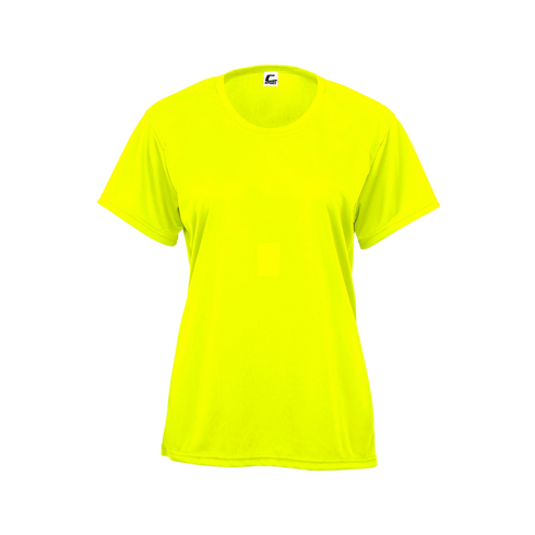 Badger Sport C2 Women's Tee, Sizes 2XL-4XL (560000-002208), Color 'Safety Yellow'